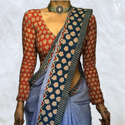 Multiple Faux Georgette Digital Printed Saree