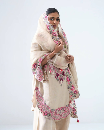 Sierra Stylish Embroidered Heavy Georgette Set