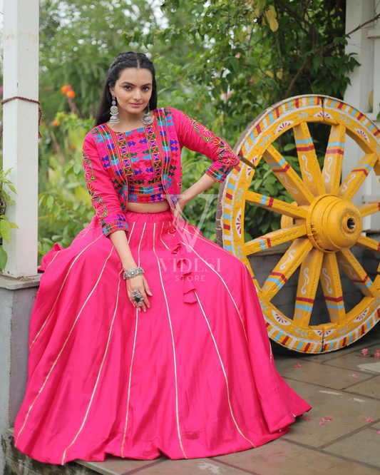 Sunisa Roman Gotta-Patti Lehenga