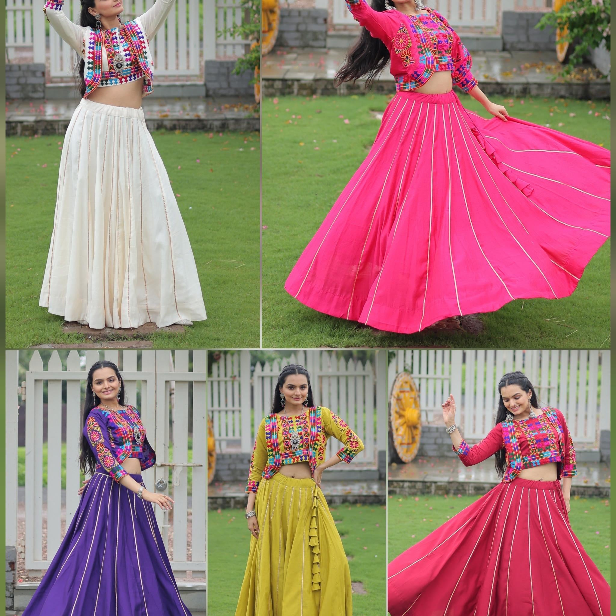 Sunisa Roman Gotta-Patti Lehenga