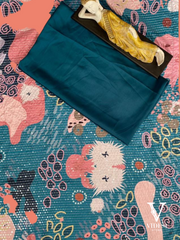 Priya Eye-Catching Devsena Silk with Vichitra Print Banglori Saree