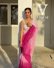 Designer Ombré Sequins Saree