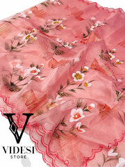 Anaya Floral Organza Saree