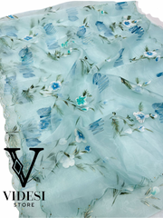 Anaya Floral Organza Saree